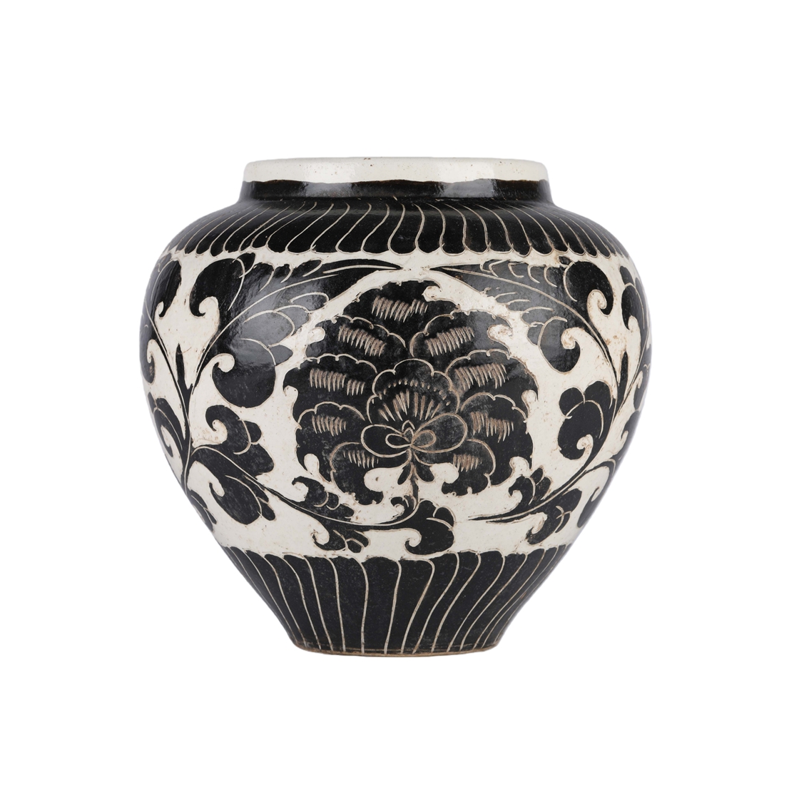 01071 Chinese Cizhou Kiln porcelain Jar