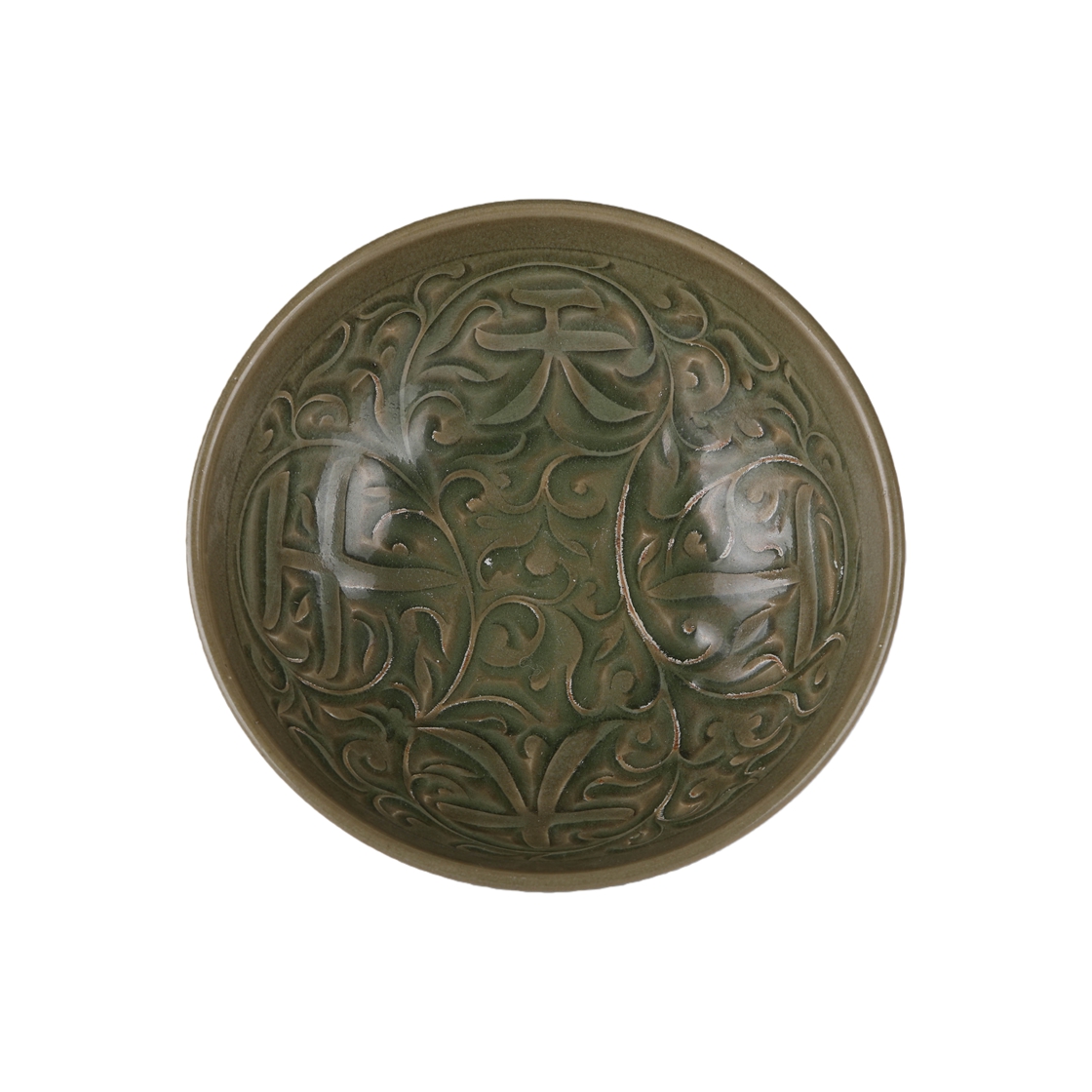 01155 China Yaozhou Kiln Porcelain Bowl