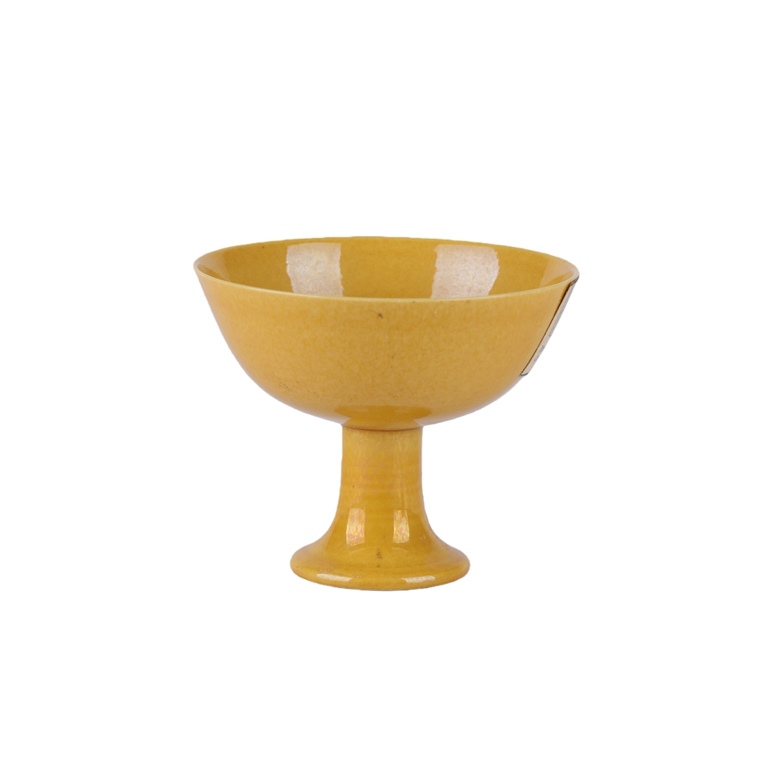01168 Chinese Chenghua yellow glazed porcelain cup