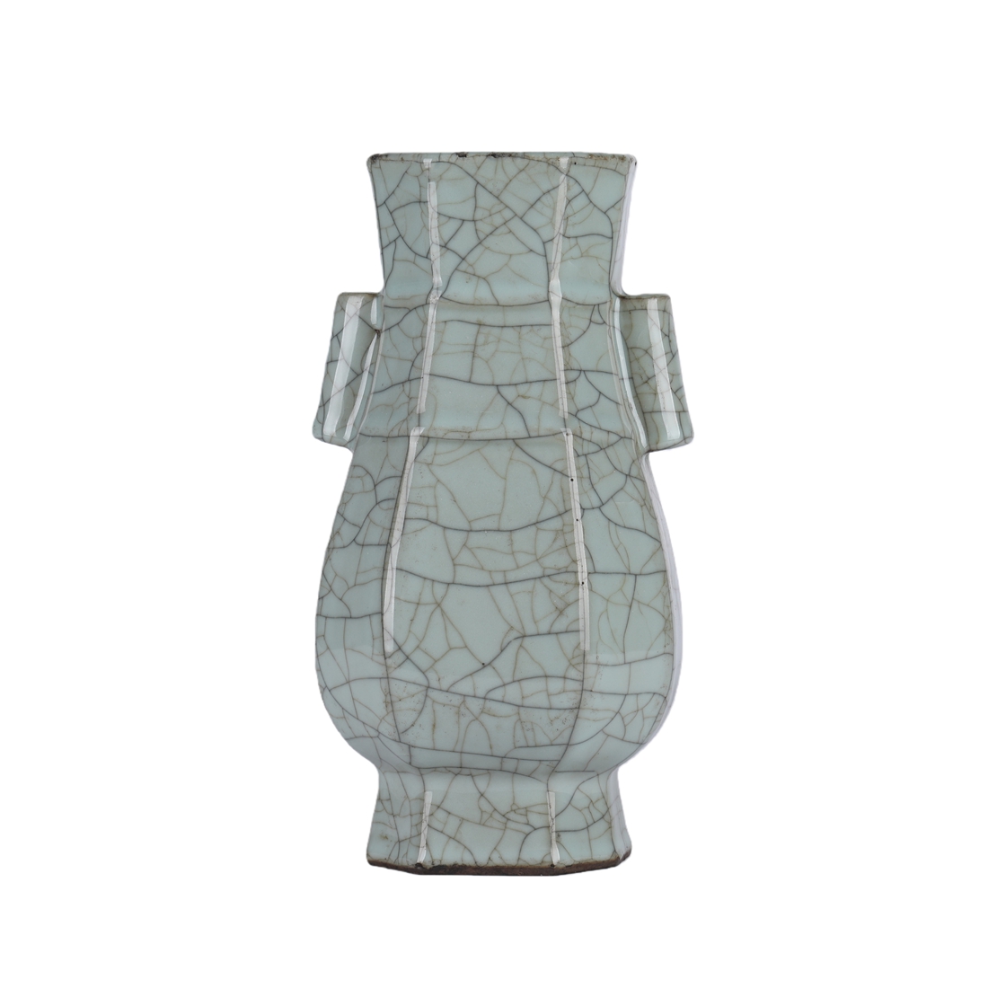01169 ancient China Porcelain vases with crack patterns