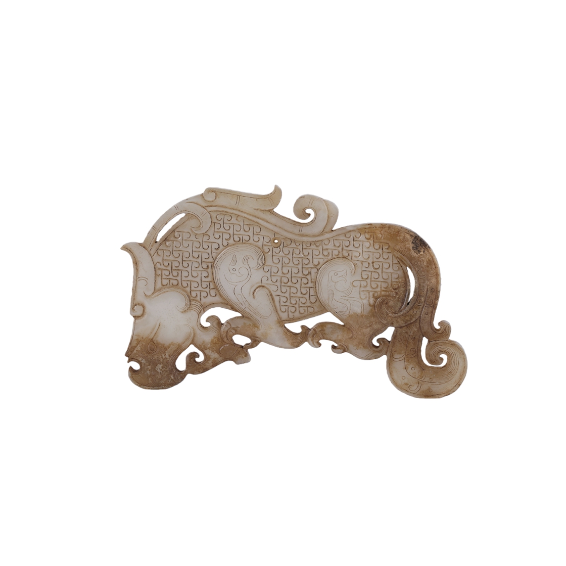 01190 Chinese ancient Jade animal