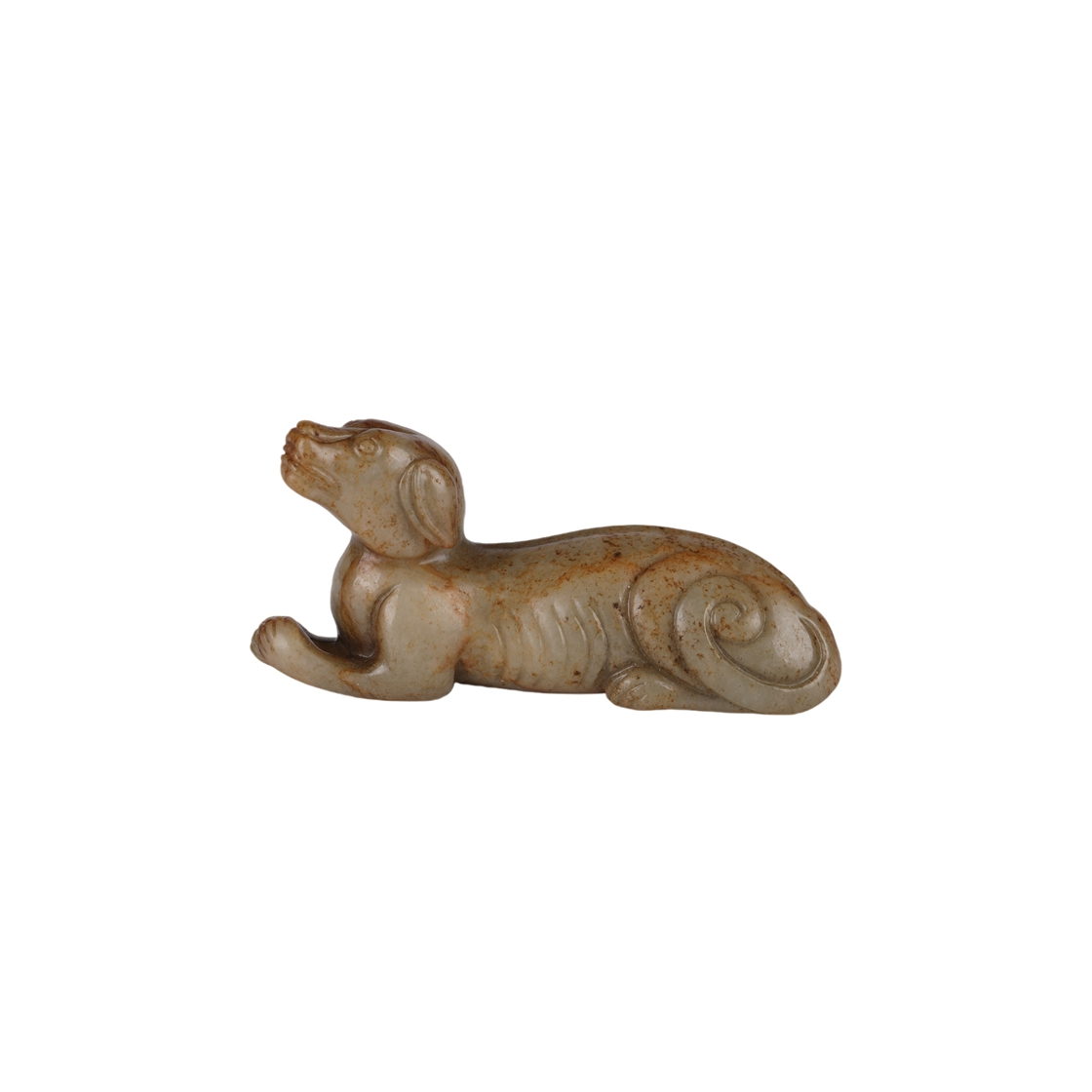 01214 Ancient Chinese Jade Dog