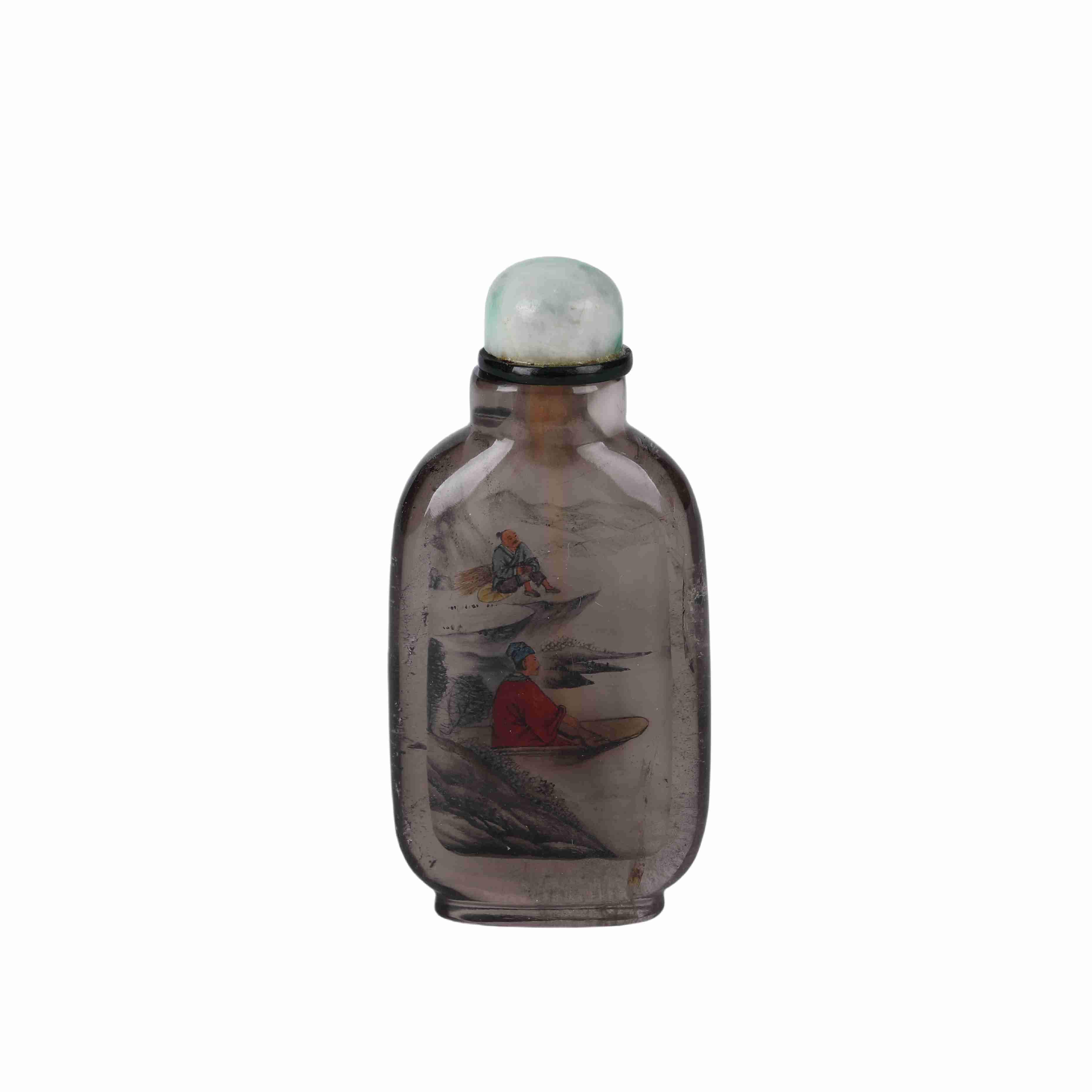 4 Ye Zhongsan, Crystal Snuff Bottle