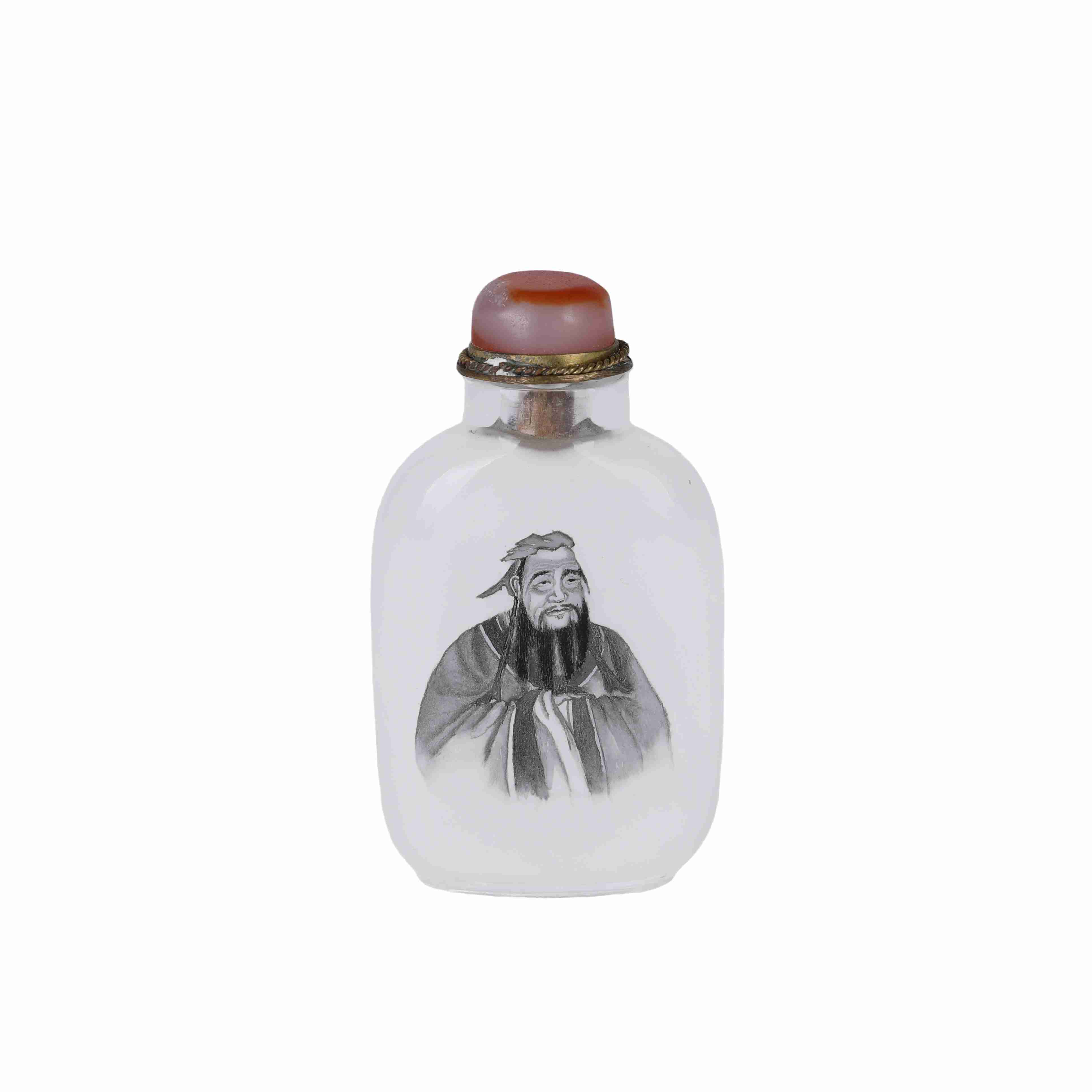20 Ma Zengquan,Chinese crystal inner painting snuff bottle
