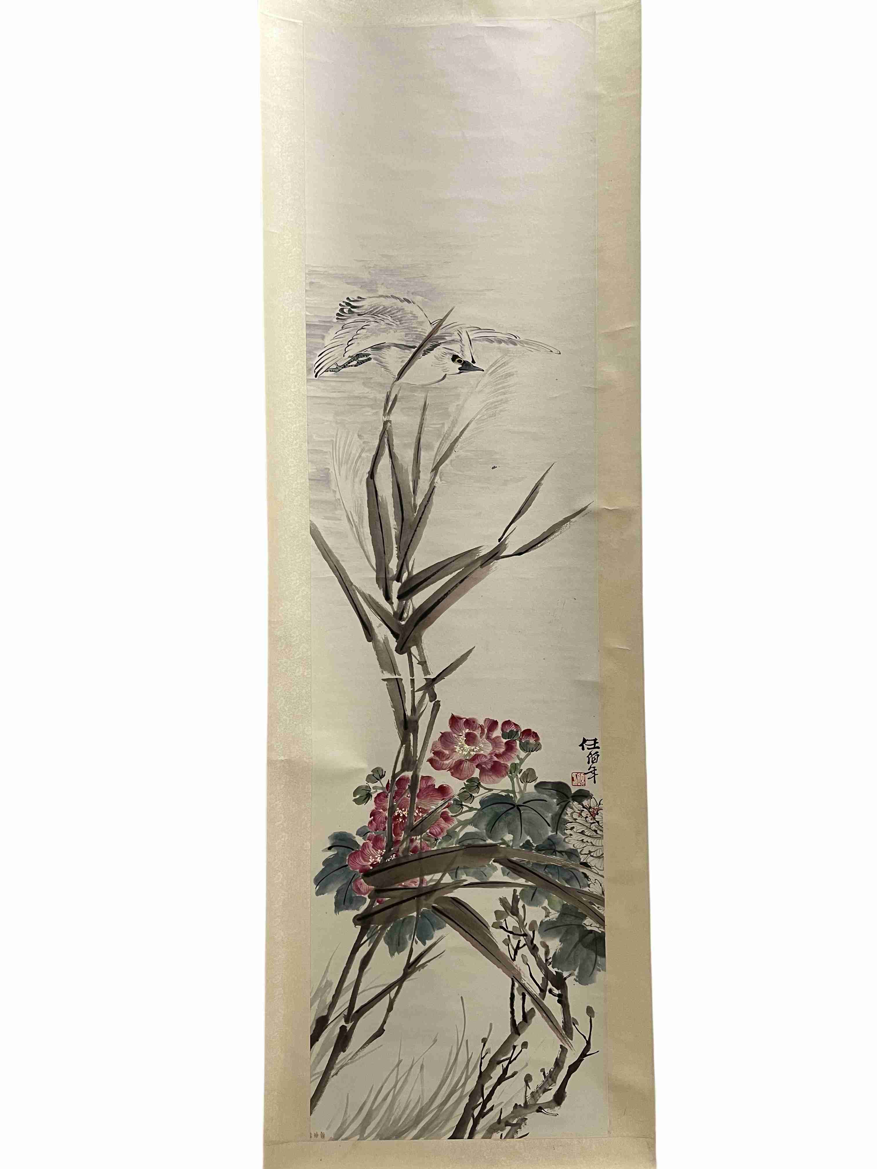 109 Ren Bonian, Chinese Flower and Bird Painting